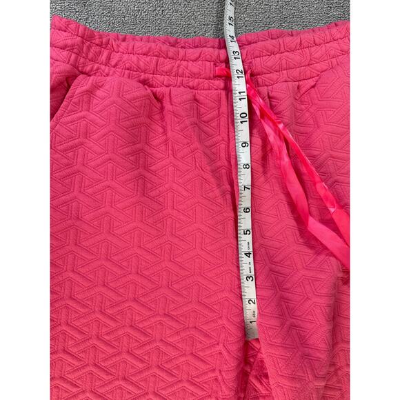 Simply Southern Lounge Set Quilted Sweat Suit Comfy Casual Feminine Pink XL - Picture 12 of 13